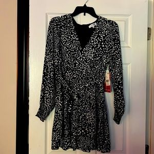 Navy white size 9 dress